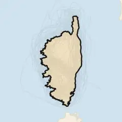 Corse: its real shape and the crowd's