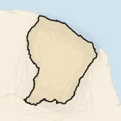Guyane: its real shape and the crowd's