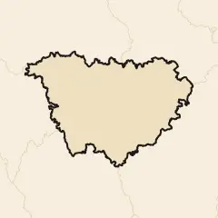 Haute-Loire's real outline