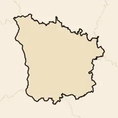 Nièvre's real outline