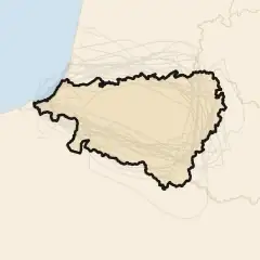 Pyrénées-Atlantiques: its real shape and the crowd's