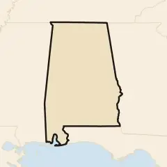 Alabama: its real shape and the crowd's