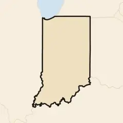 Indiana: its real shape and the crowd's