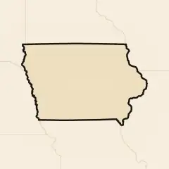 Iowa: its real shape and the crowd's