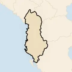 Albania: its real shape and the crowd's