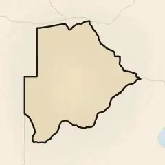 Botswana: its real shape and the crowd's