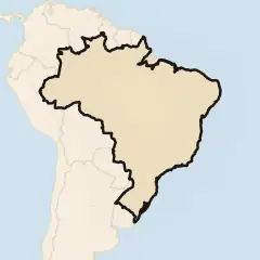 Brazil: its real shape and the crowd's