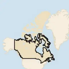Canada: its real shape and the crowd's