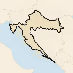 Croatia: its real shape and the crowd's