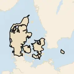 Denmark: its real shape and the crowd's