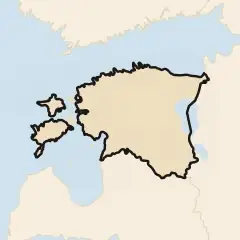 Estonia: its real shape and the crowd's