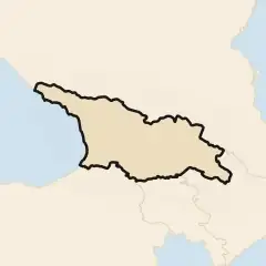 Georgia: its real shape and the crowd's