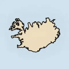 Iceland: its real shape and the crowd's
