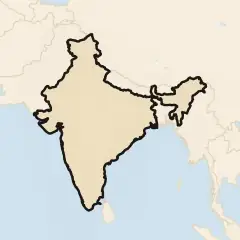 India: its real shape and the crowd's