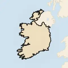 Ireland: its real shape and the crowd's