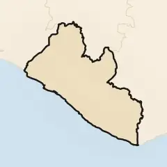 Liberia: its real shape and the crowd's