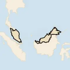 Malaysia: its real shape and the crowd's