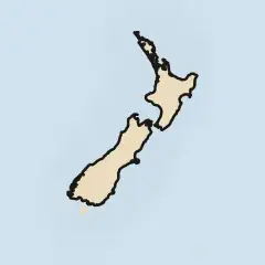 New Zealand: its real shape and the crowd's