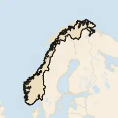 Norway: its real shape and the crowd's