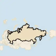 Russia: its real shape and the crowd's