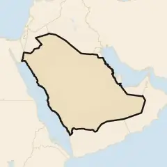 Saudi Arabia: its real shape and the crowd's