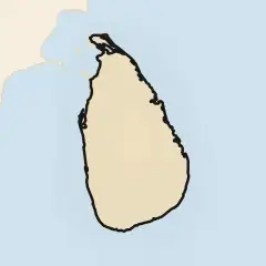 Sri Lanka: its real shape and the crowd's