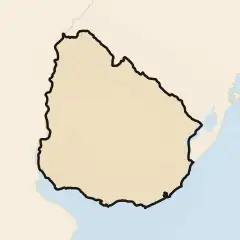 Uruguay: its real shape and the crowd's